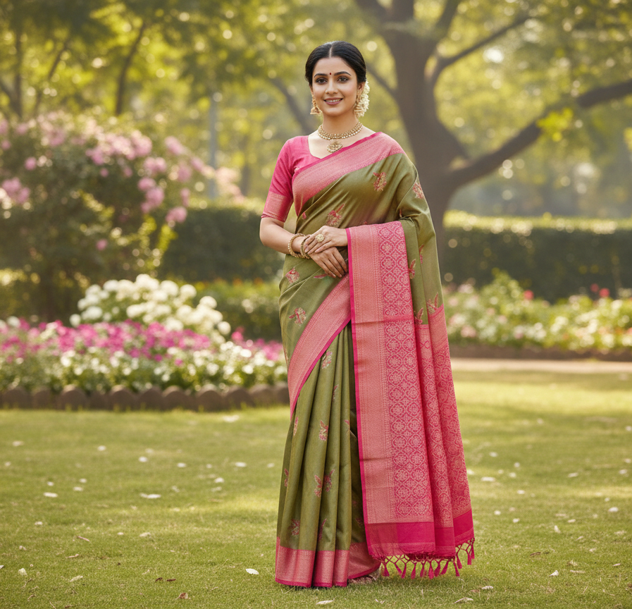 art silk saree