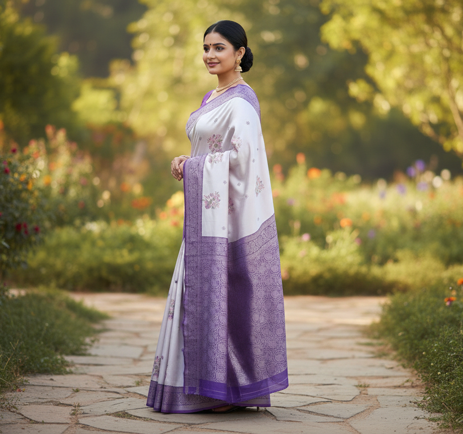 cotton silk saree