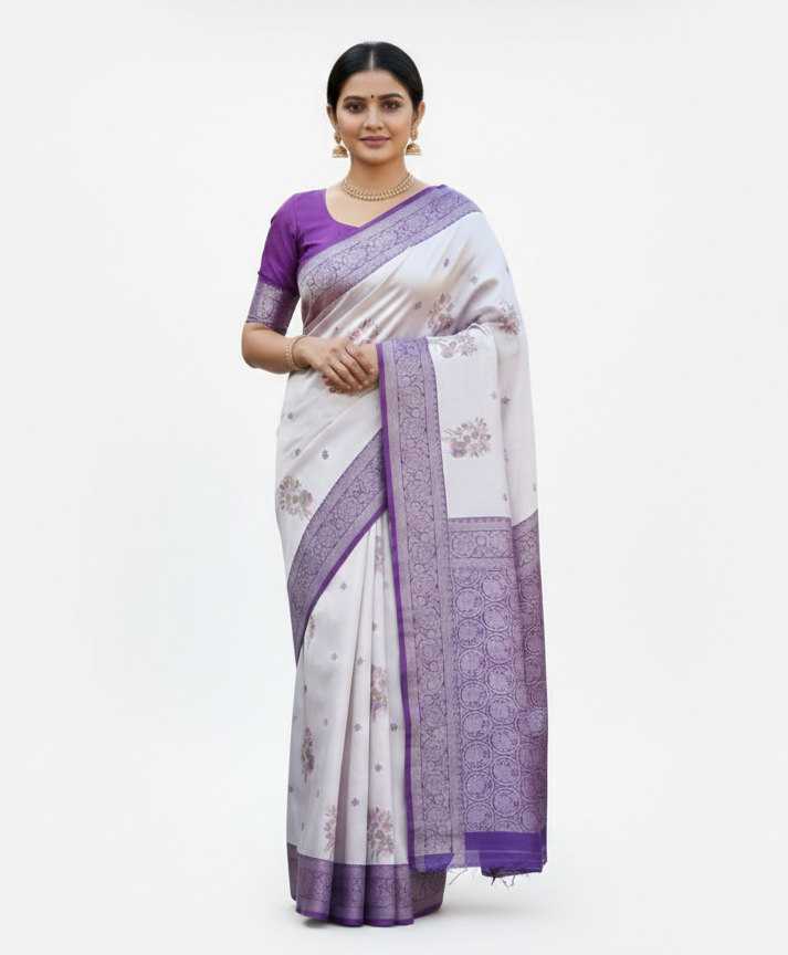 cotton silk saree