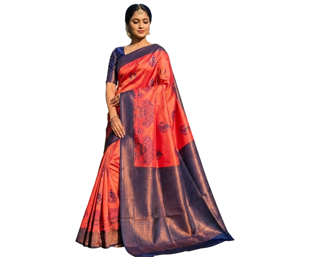 cotton soft silk saree