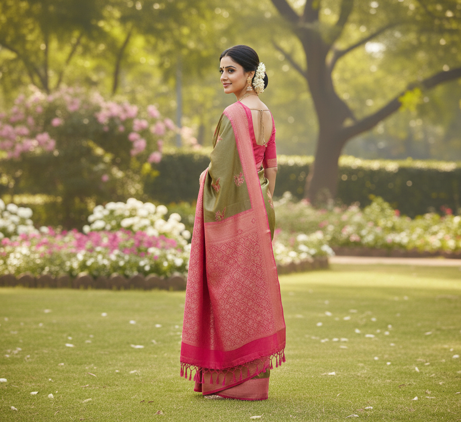 art silk saree