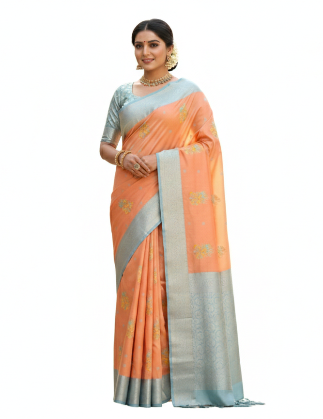 cotton soft silk saree