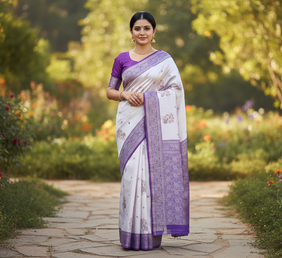 cotton silk saree