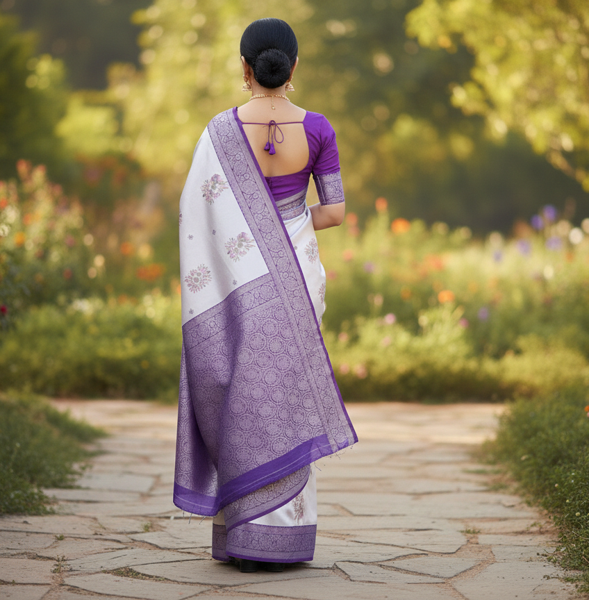 cotton silk saree